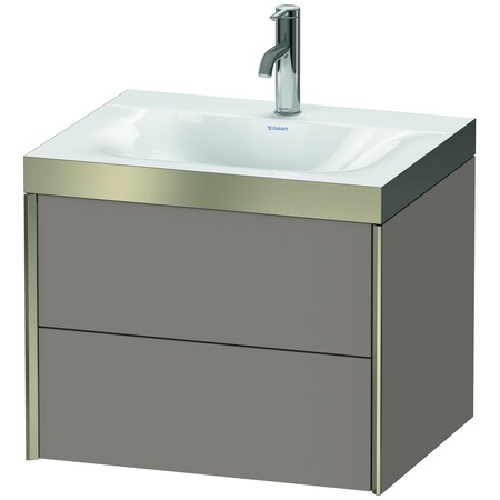 Xviu C-Bonded Wall-Mounted Vanity Basalt Matte